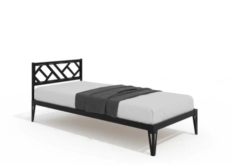 Кровать КМД 47 АЙРИС 900, черный