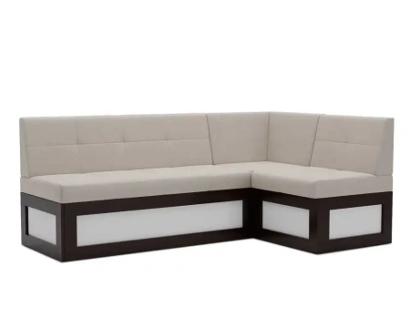 Нотис Правый угол (Бархат бежевый STAR VELVET 6 LIGHT Beige) 187х82х112 см