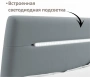 Кровать двуспальная Neo с подсветкой