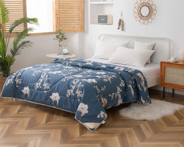 Долли (синий) Одеяло 200х220