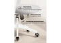 Компьютерное кресло Woodville Tilda dark gray  / white