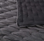 Лея (антрацит) Покрывало 240x260