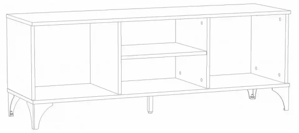 Тумба комбинированная Марсель ML654873809