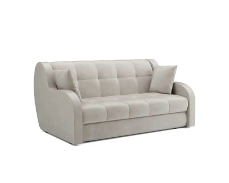 Диван аккордеон Барон НПБ 180х200 см (Бархат бежевый Star Velvet 6 Light Beige)