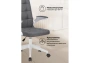 Компьютерное кресло Woodville Elga gray / white