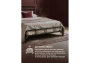 Кровать Woodville Рейк 120х200 черная
