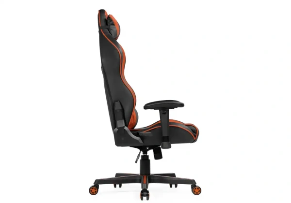 Компьютерное кресло Woodville Racer черное / оранжевое
