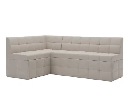 Атлантис Левый угол (Бархат бежевый STAR VELVET 6 LIGHT Beige) 212х84х135см