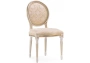 Стул деревянный Woodville by Лайфмебель Данте молочный / золотая патина