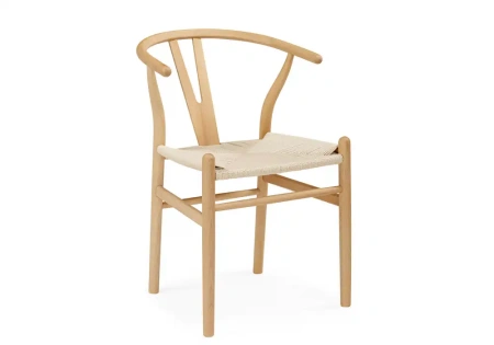 Стул деревянный Woodville Arcus wood / beige