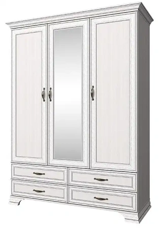 Шкаф платяной Tiffany 3D4S