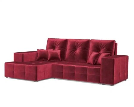 Монреаль Левый угол (бархат красный STAR VELVET 3 DARK RED)