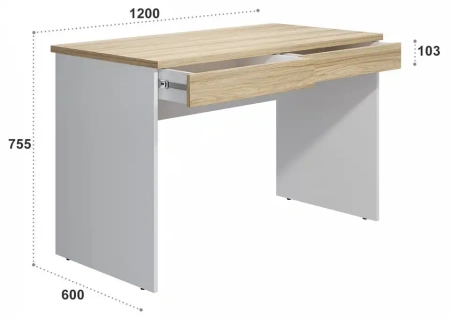 Стол письменный СкайЛайт СЛ-20К