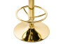 Барный стул Woodville Marun black / gold