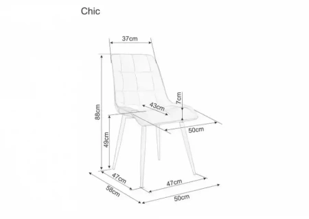 Стул Chic Brego 34