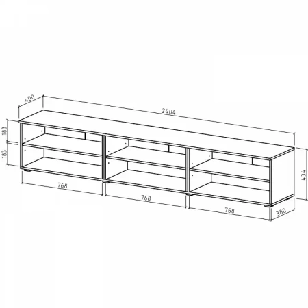 Тумба под ТВ Мартин-7