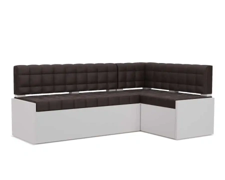 Ганновер Правый угол (Бархат шоколадный STAR VELVET 60 COFFEE) 208х82х133 см