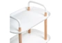 Журнальный стол Woodville Case 56х35х82 white