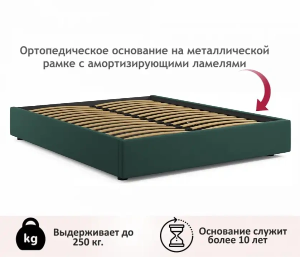 Кровать двуспальная Base 2000x1600