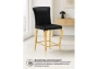 Барный стул Woodville Joan black / gold