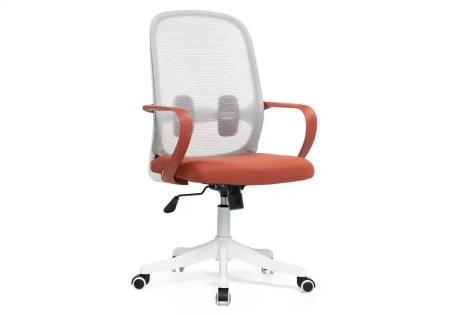 Компьютерное кресло Woodville Bust gray / red / white
