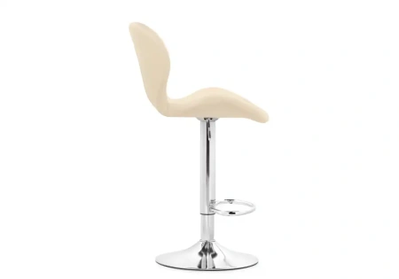 Барный стул Woodville Trio beige / chrome
