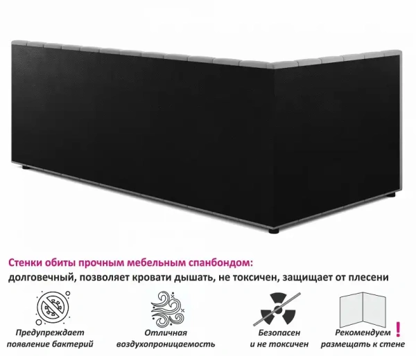 Кровать полутораспальная Bonna 2000x1200