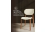 Пластиковый стул Woodville Mokka brown / milky