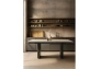 Керамический стол Woodville Монерон 200x100 burberry bianco matt / черный