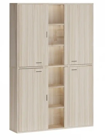 Шкаф-витрина Домино СУ(ш3в2)+4ФГ+2ФС