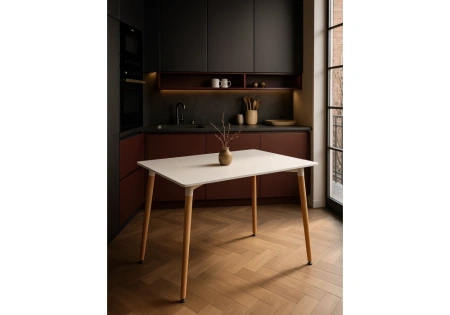 Стол деревянный Woodville Table 120 white / wood