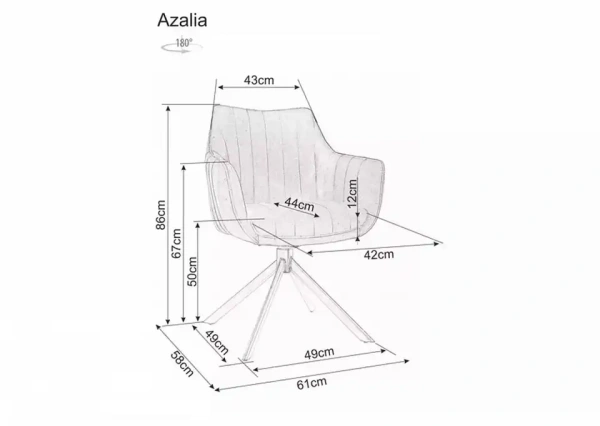 Стул Azalia Brego 22