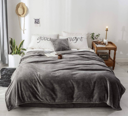 Вива (серая) Покрывало 210х230