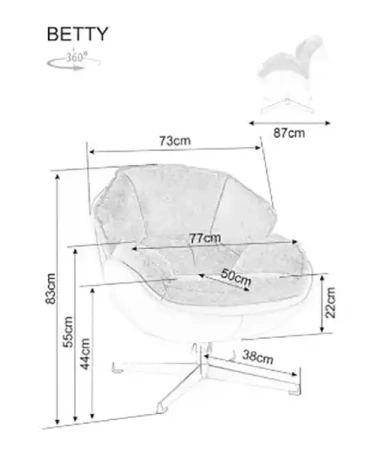 Кресло Betty