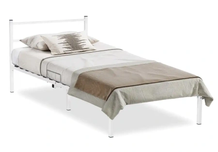 Кровать Woodville Фади 1 90х200 белая