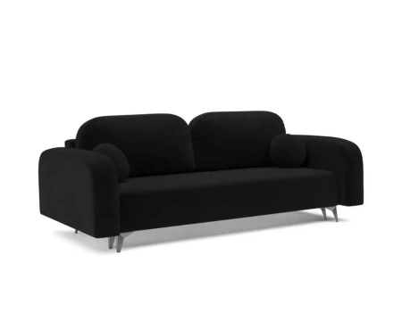 Диван Цюрих (Велюр чёрный НВ-178 17)