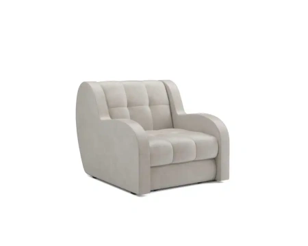 Кресло-кровать аккордеон Барон НПБ (Бархат бежевый STAR VELVET 6 LIGHT Beige)