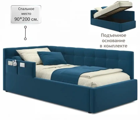 Кровать односпальная Bonna 2000x900 с ПМ