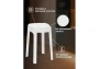 Табурет Woodville Bovel white