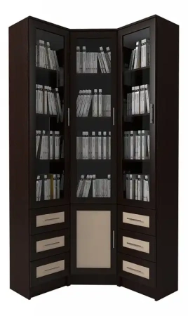 Шкаф книжный Мебелайн-54
