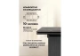 Керамический стол Woodville Монерон 180x90 nero marquina / черный
