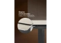 Керамический стол Woodville Монерон 200x100 burberry bianco matt / черный