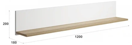 Полка навесная СкайЛайт СЛ-40