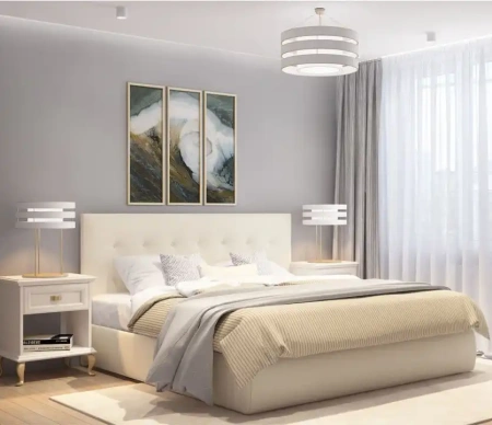 Кровать полутораспальная Селеста с матрасом PROMO B COCOS 2000x1400