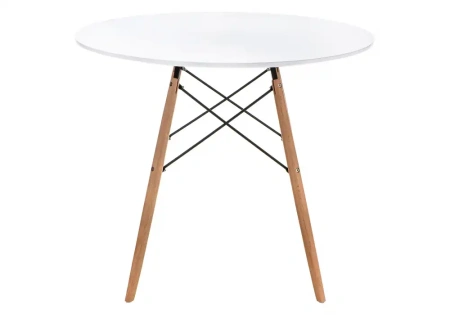 Стол деревянный Woodville by Лайфмебель Table 80 white / wood