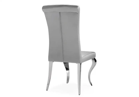 Стул на металлокаркасе Woodville Lund dark grey / steel