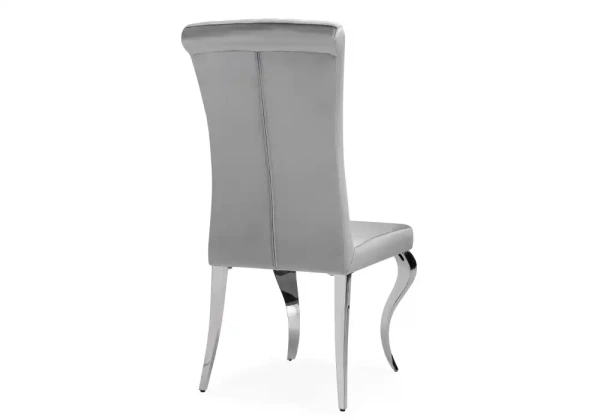Стул на металлокаркасе Woodville Lund dark grey / steel