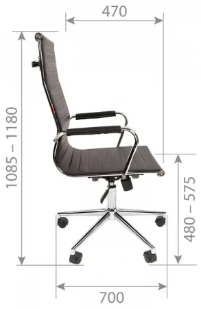 Кресло компьютерное Chairman 755