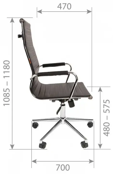 Кресло компьютерное Chairman 755