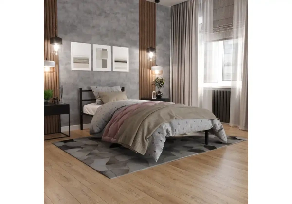 Кровать Woodville Фади 1 90х200 черная